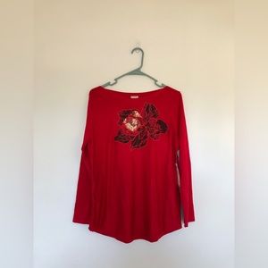 Women’s Chicos floral blouse